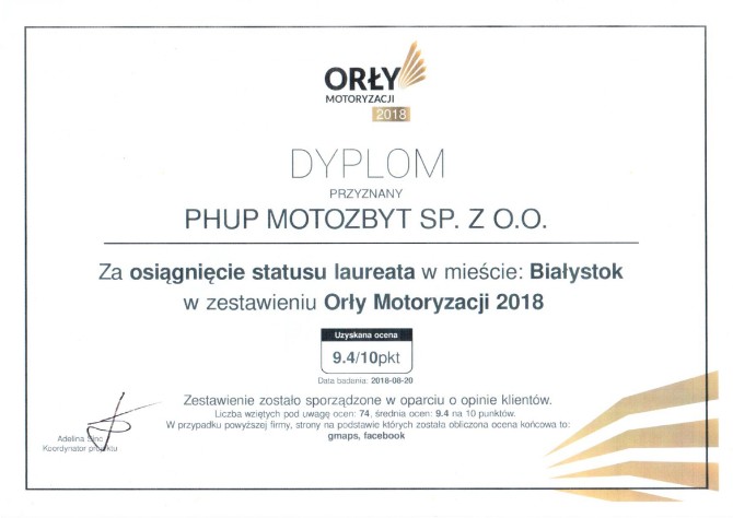 Motozbyt Orły 2018